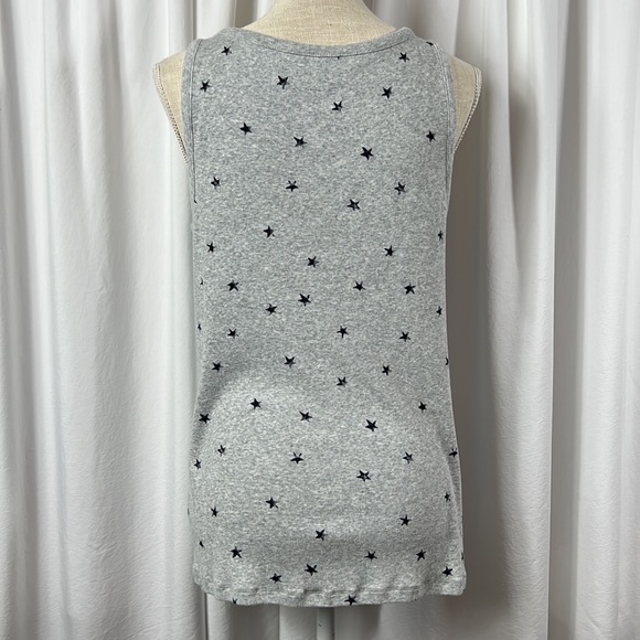 Sonoma XL Grey Stars Ribbed Tank - Picture 9 of 12